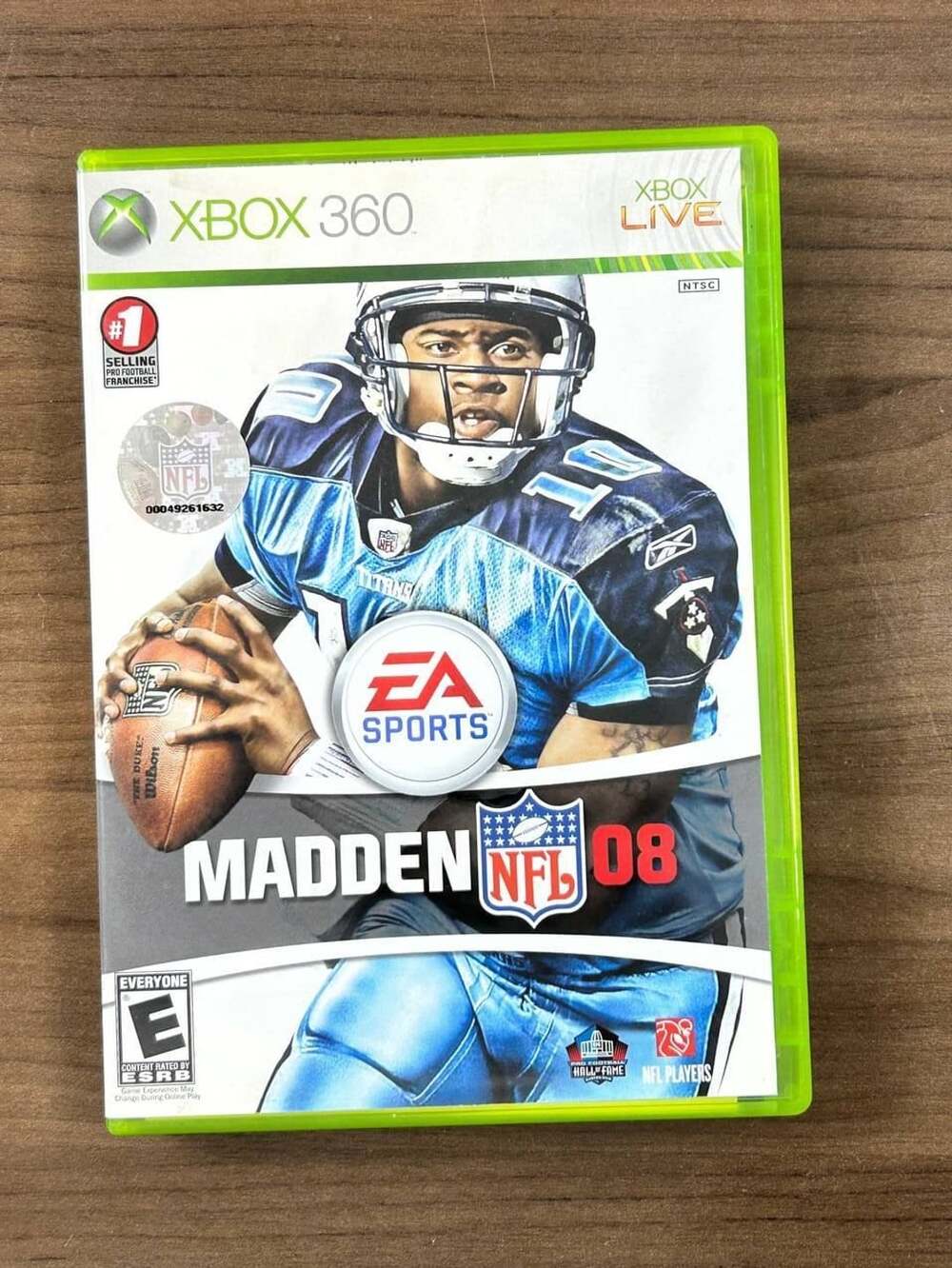 Madden NFL 08 Microsoft Xbox 360 2007 EA Sports Football Disc Case & Manual NTSC